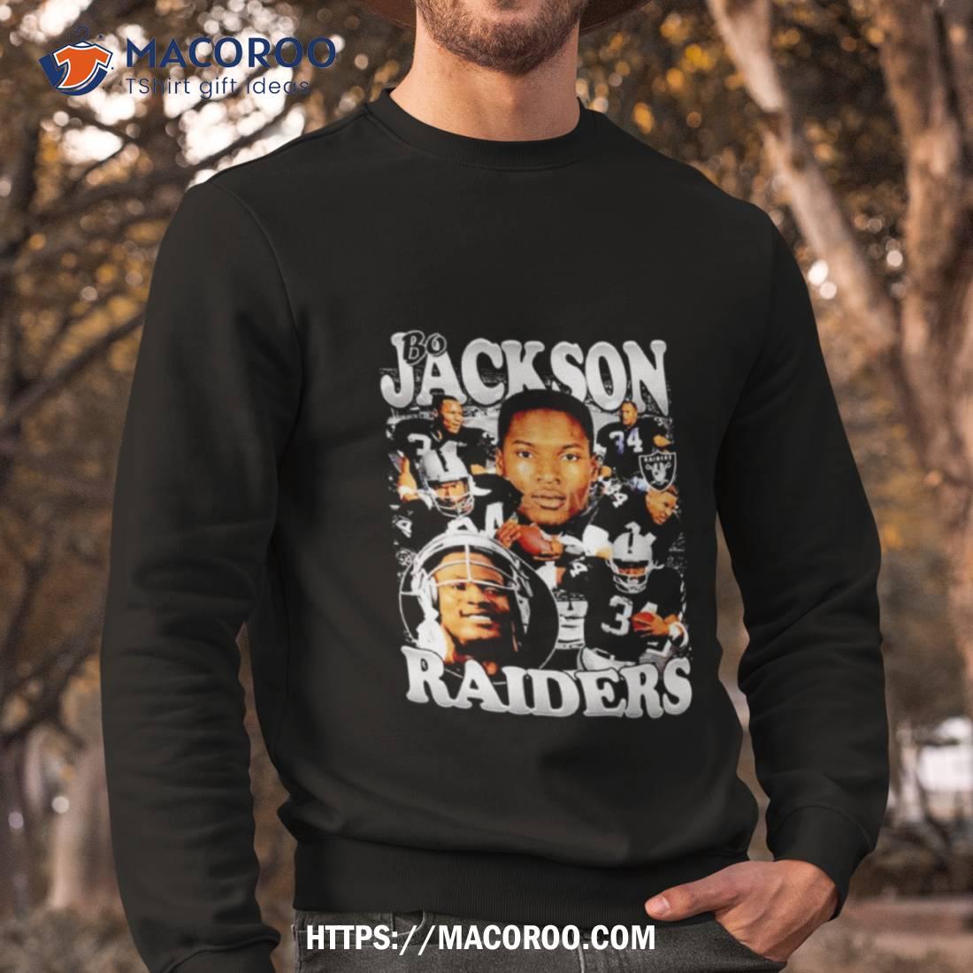 Bo Jackson Raiders Nfl Football Retro Shirt