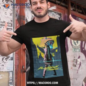 bocchi the rock x cyberpunk hitori gotou shirt tshirt 1