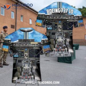 Boeing 737-10 Cockpit 3D T-shirt