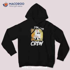 boo crew halloween cute nurse funny shirt michael myers movie 2023 hoodie