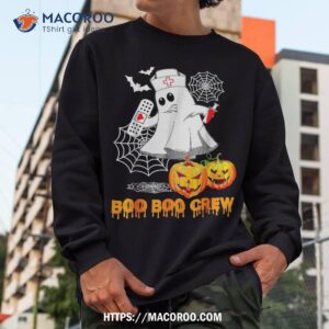 boo crew halloween nurse ghost costume tee for shirt sweatshirt