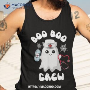 boo crew nurse halloween cute ghost costume matching shirt halloween gift ideas for adults tank top 3