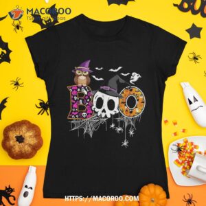 boo skull own witch s hat and ghost funny halloween costume shirt spooky scary skeletons tshirt 1
