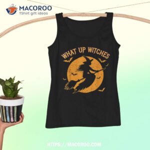 boo what up witches spooky halloween t shirt tank top