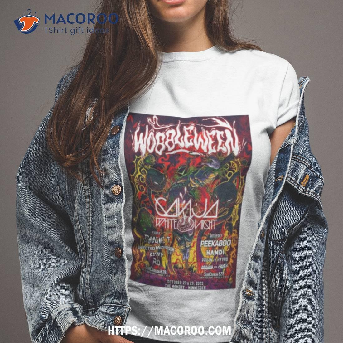 Boogie T X Peekaboo Hamdi Wobbleween The Armory Minnesota October 27 & 28 2023 Shirt Boogie T X Peekaboo Hamdi Wobbleween The Armory Minnesota October 27 & 28 2023 Shirt