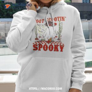 Boot Scootin Spooky Western Halloween Ghost Spooky Season Shirt