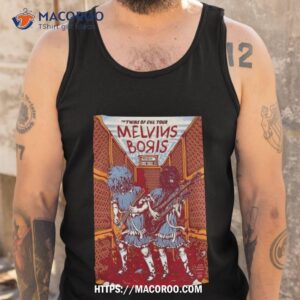 boris amp melvins the twins of evil tour sep 1 2023 seattle wa the showbox shirt tank top