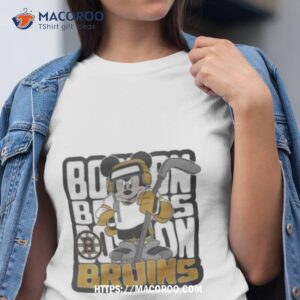 Boston Bruins Disney Mickey Mouse Shirt