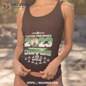 boston celtics 11x eastern conference champions 1974 2023 shirt tank top 1