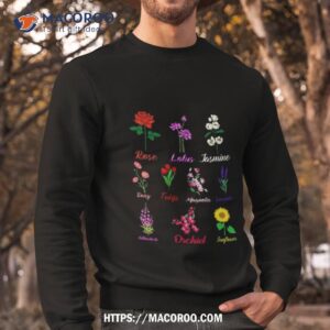 botanical floral flower vintage 2023 shirt sweatshirt