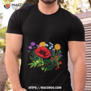 botanical floral wild flower 2023 shirt tshirt