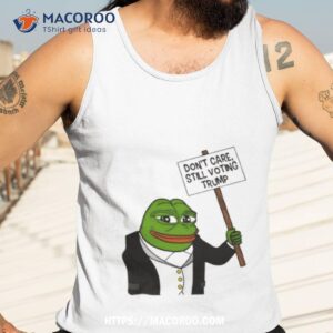 brenden dilley don t care still voting trump shirt tank top 3