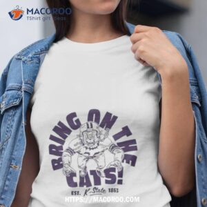 Bring On The Cats Est 1863 Ash Grey Shirt