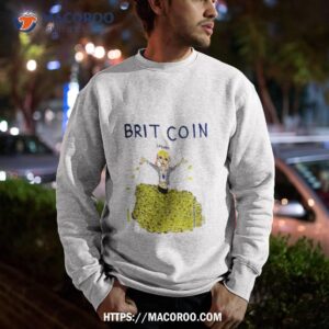 brit coin men s shirt sweatshirt