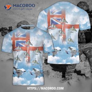 British Royal Navy’s Fleet Air Arm Simon’s Sircus Aerobatics Display Team 3D T-shirt