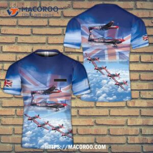 British The Blades (aerobatic Team) 3D T-Shirt