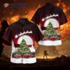 Brooklyn, New York, Fdny Engine 282/ladder 148 “it Ain’t Easy” Christmas Hawaiian Shirt