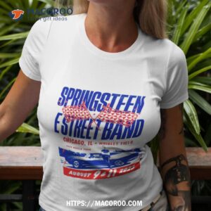 Bruce Springsteen & E Street Band World Tour Wrigley Field Chicago Il August 9 & 11 2023 Shirt