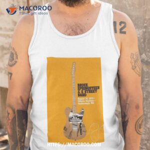 bruce springsteen foxborough ma august 24 2023 poster shirt tank top