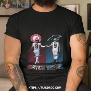 Bryce Young Alabama And Carolina Signatures Shirt