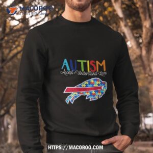 buffalo bills autism accept understand love 2023 shirt sweatshirt