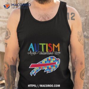 buffalo bills autism accept understand love 2023 shirt tank top