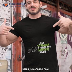 Buffalo Bills I Am Stronger Than My Darkest Days Shirt
