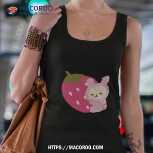 bunny korilakkuma loves strawberries shirt tank top 4