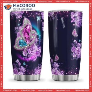 Butterfly Jewelry Stainless Steel Tumbler