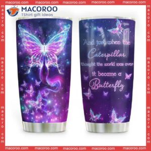 Butterfly Stainless Steel Tumbler