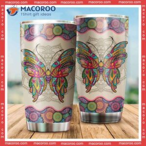 Butterfly Stainless Steel Tumbler