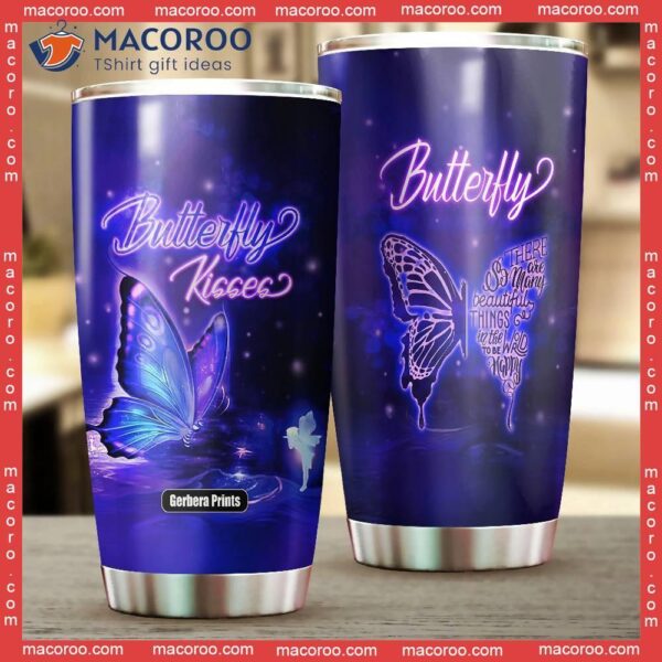 Butterfly Stainless Steel Tumbler