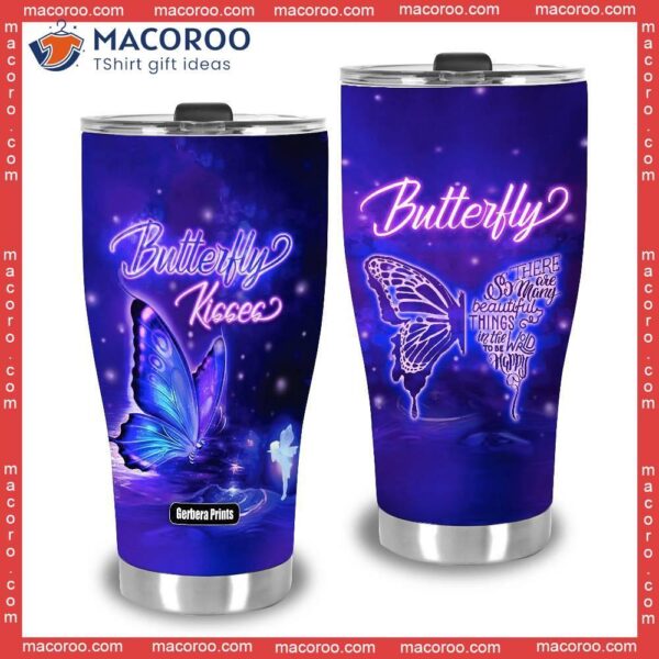 Butterfly Stainless Steel Tumbler