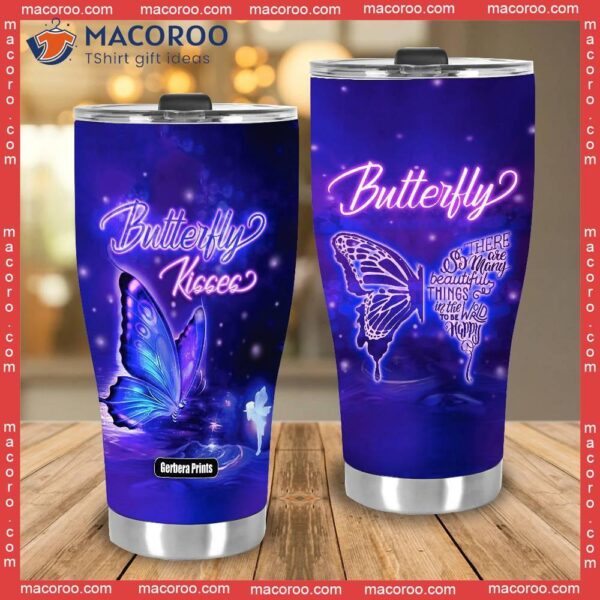 Butterfly Stainless Steel Tumbler