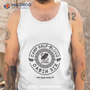 cabin six athena percy jackson camp half blood shirt tank top