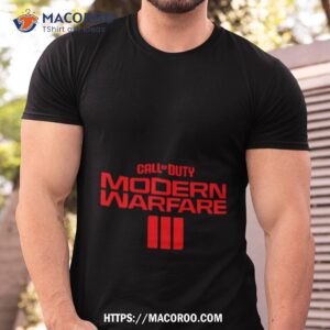 Call Of Duty Modern Warfare Iii Logo Shirt
