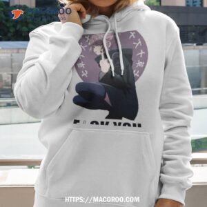 call of the night nazuna middle finger shirt hoodie