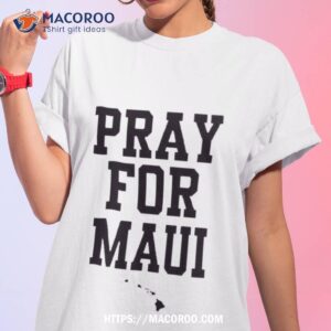 cameron wolfe pray for maui shirt tshirt 1