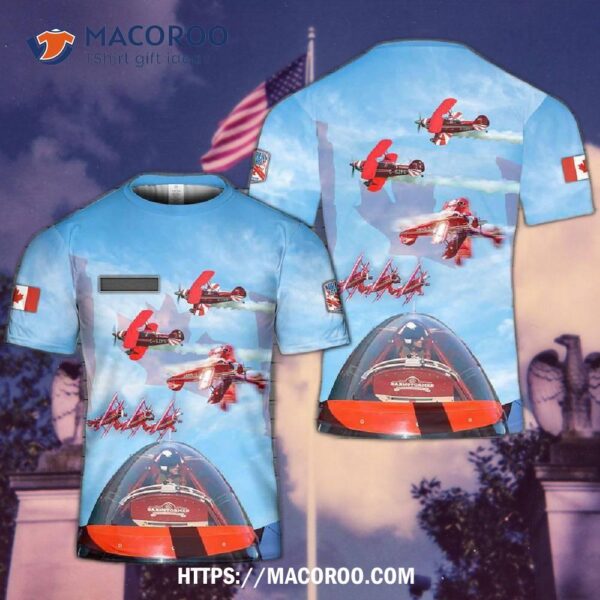 Canada Northern Stars Aerobatic Team 3D T-shirt