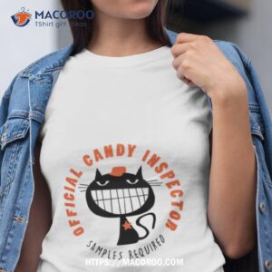 Candy Inspector For Halloween Shirt