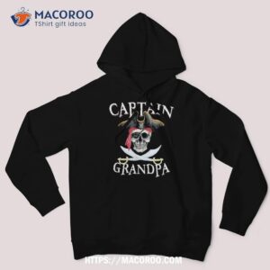 captain grandpa halloween skull pirate hat shirt sugar skull pumpkin hoodie