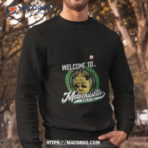 Carmelo Hayes Wwe Autographed Welcome To Melochusetts Shirt 2 carmelo hayes wwe autographed welcome to melochusetts shirt sweatshirt
