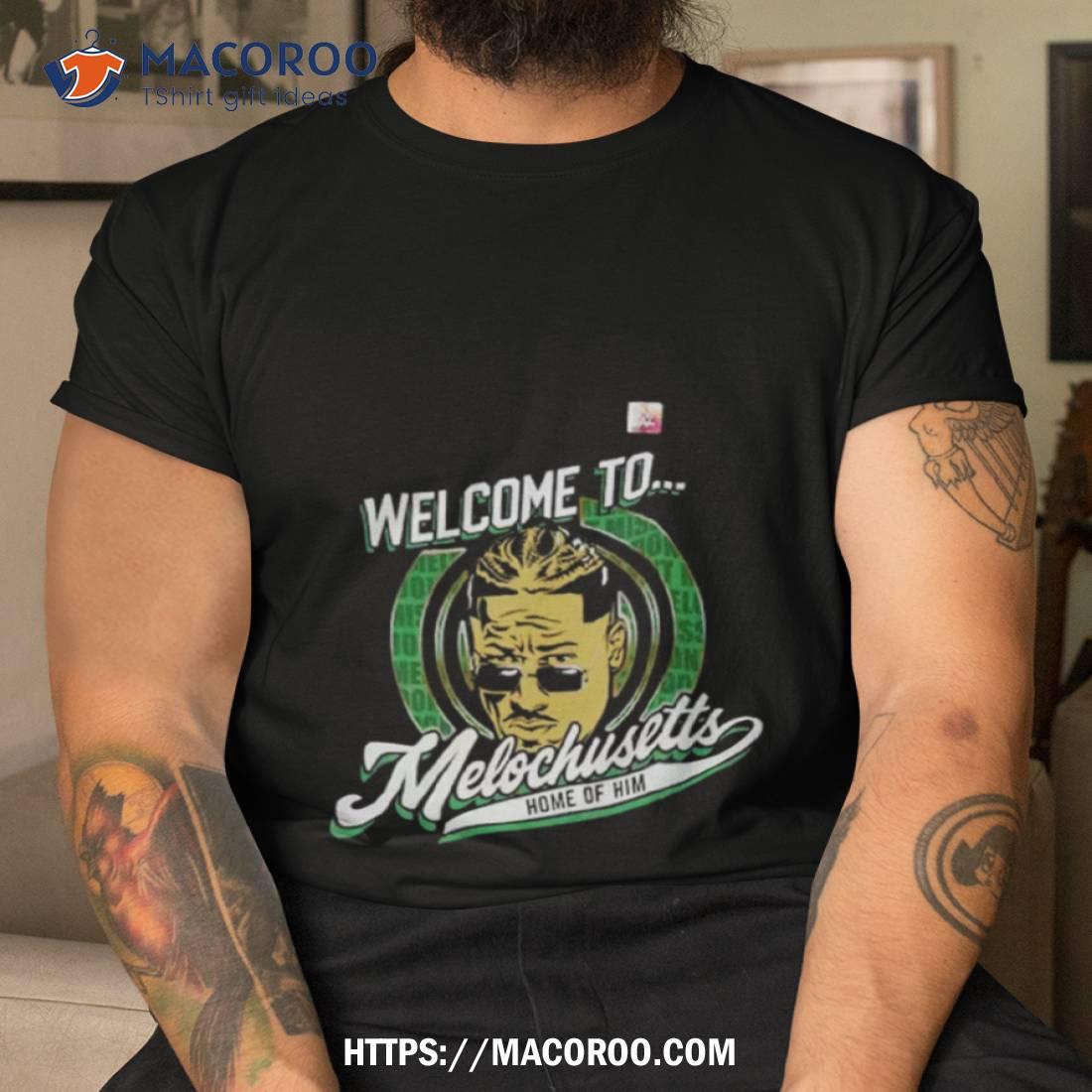 Carmelo Hayes Wwe Autographed Welcome To Melochusetts Shirt Carmelo Hayes Wwe Autographed Welcome To Melochusetts Shirt