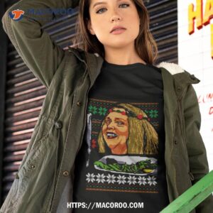 Carole Basking Meme Ugly Christmas Woman Yelling At A Cat Meme Shirt