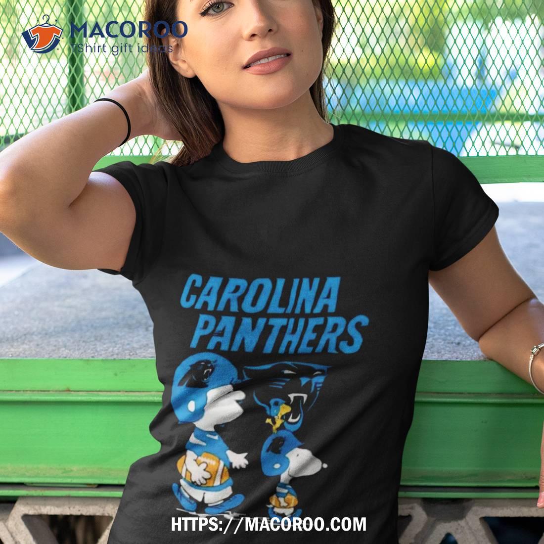 Peanuts Team Carolina Panthers Nfl Shirt