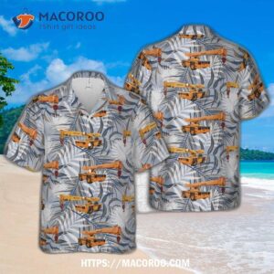 Carry Deck Crane Hawaiian Shirt