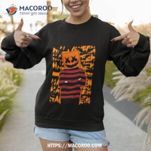 cartoon halloween guy in the box shirt sweatshirt 1