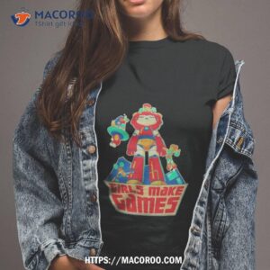 Castpixel Girls Make Games Shirt