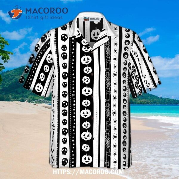 Casual Halloween Hawaiian Shirt For