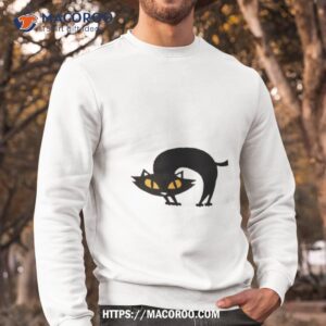 cat halloween shirt sweatshirt
